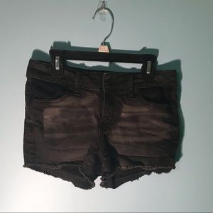 Black Heart Shorts